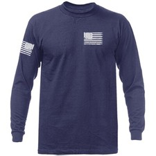 US Flag Crest USA American Pride Patriot Patriotic Long Sleeve