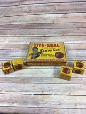 Vintage Tite-Seal Tank Bar Plumbing / Hardware Store Display Advertising