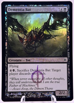 Dementia Bat 35/175 Foil New Phyrexia NPH MTG NM