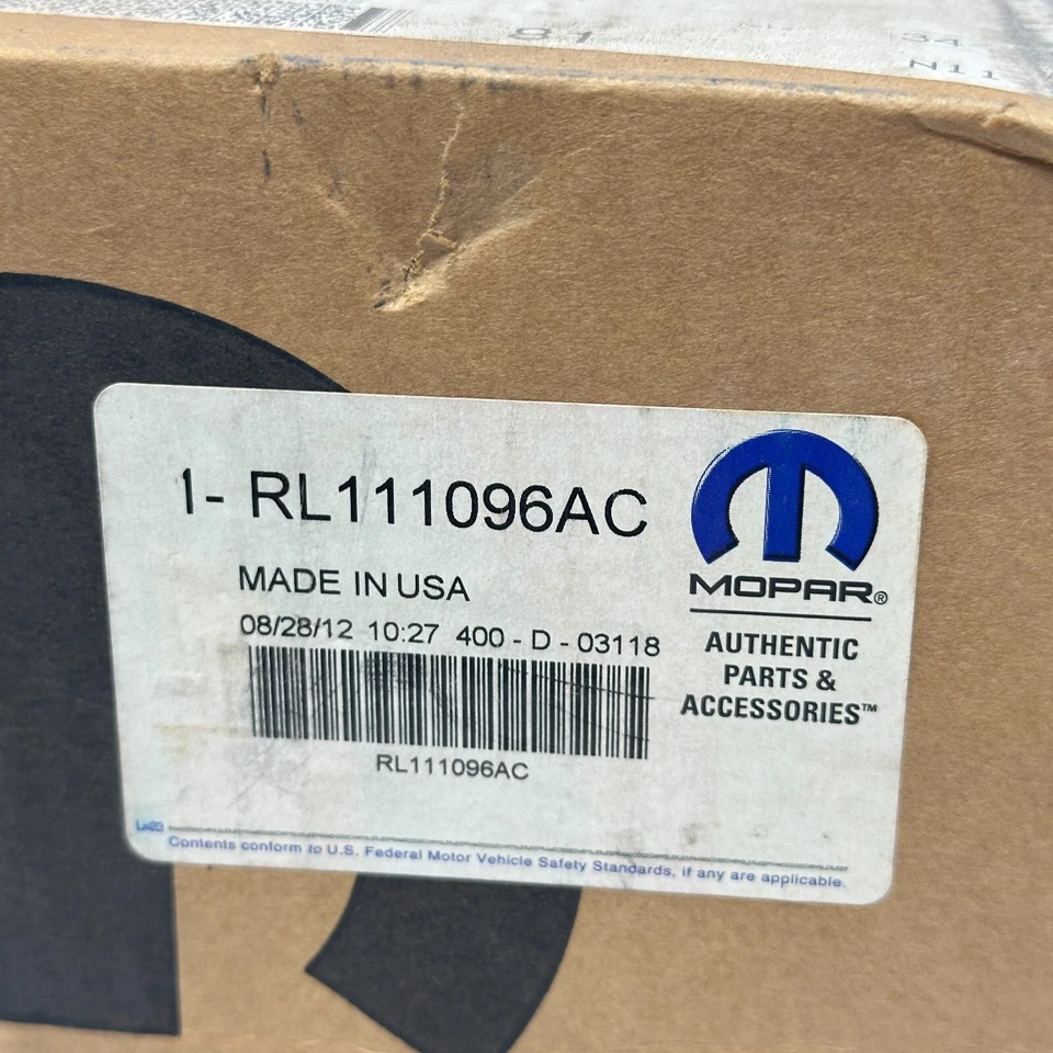 Compresor de aire acondicionado Mopar RL111096AC para Dodge Challenger 2010 hecho en EE. UU. Foto 2 de 4