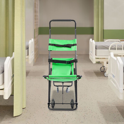 Manual Portable Transport Stair Chair Foldable Emergency Stair Chair with Wheels