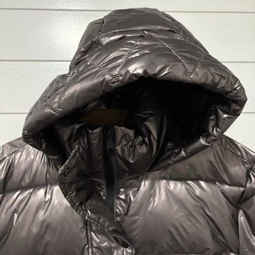 Gap | Puffer Coat Heavyweight Hood Gunmetal Gray Metallic- Size XL Tall - Picture 2 of 10