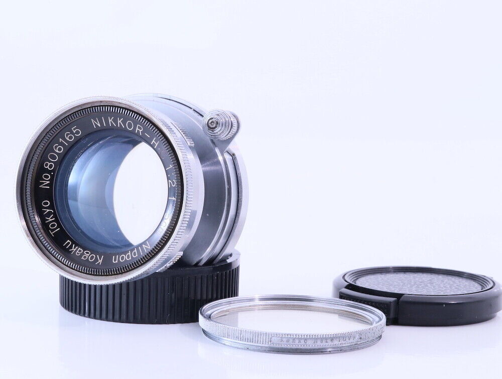 Nippon kogaku Nikkor H C 5cm F2 Collapsible LTM39 Lens, Very Nippon kogaku Nikkor H C 5cm F2 Collapsible LTM39 Lens, Very