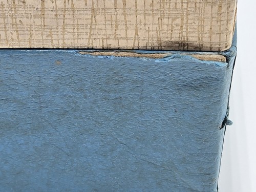 Estuche para discos fonógrafo 44800 azul vintage tono lanza.  para Spear Style 500 azul - Imagen 6 de 16