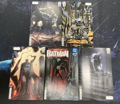 ABSOLUTE BATMAN #3 SET OF 5 1:50,25 SUBIC ROSSMO VARIANT ALL IN DC COMIC BOOK B2