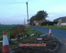 PHOTO  TONGUE LANE NEWPORT THE INTRIGUINGLY-TITLED ROAD AT ITS JUNCTION WITH SCA