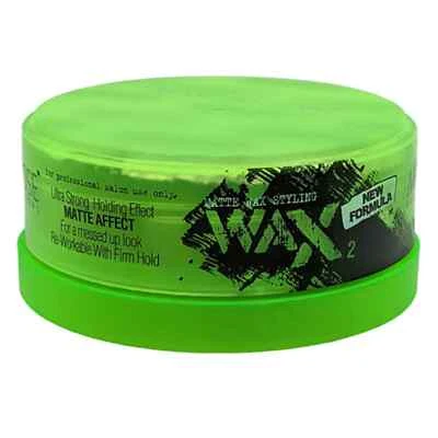 Morfose - Pro Hair Wax Matte Effec Styling X5 Neon Green 150ml