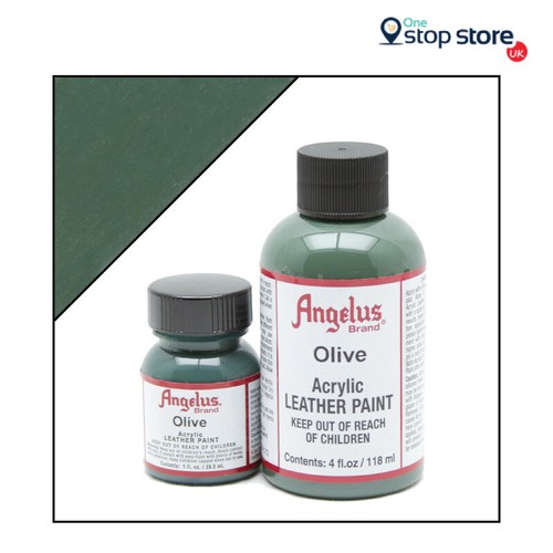 Angelus Acrylic Leather Paint for Sneaker Boot Shoes Bag - All Colours - 1oz/4oz - Picture 27 of 118