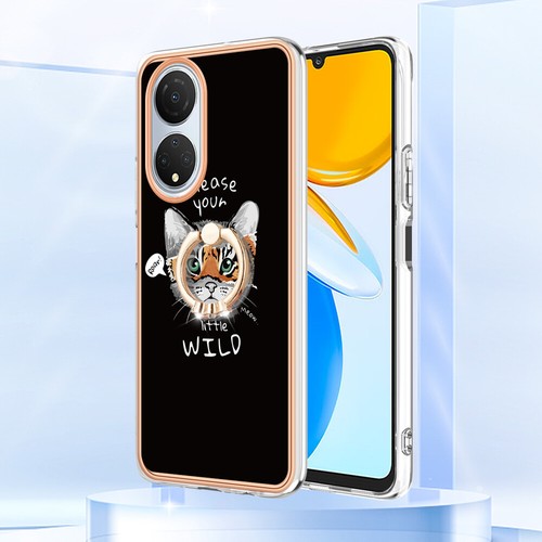 Funda trasera de silicona con patrón pintado de anillo para Huawei Honor 90 X8 - Imagen 3 de 18