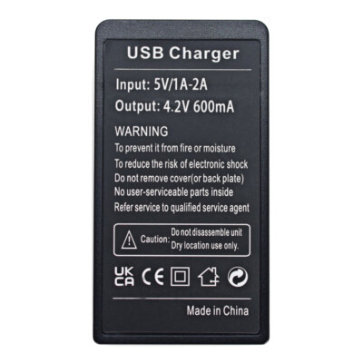 DB-L50 DBL50 Battery Charger For Sanyo Xacti VPC-TH1 VPC-TH2 VPC