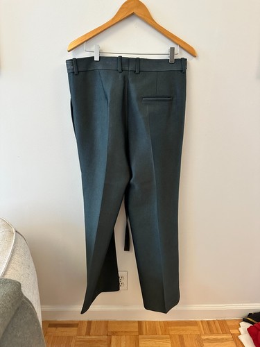 celine phoebe philo era pants with leather tie belt - Picture 4 of 5