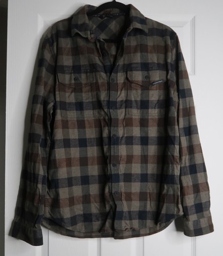SEA BARRIER Camicia Fassa Flanella Leggera Fantasia Manica Lunga con Taschino Uomo Profumatore Saggio 137AZZ M