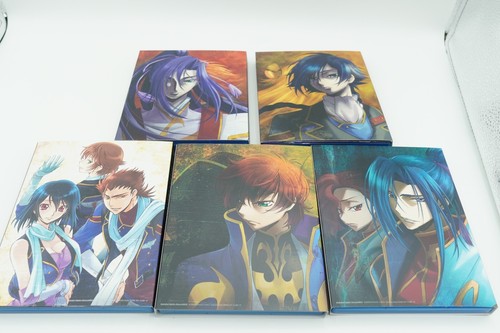 Code Geass Blu-ray Akito the Exiled First Limited Edition with BOX Complete Set - Picture 6 of 19