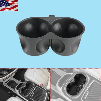Console Cup Holder Liner Insert For Chrysler 2017-2024 Pacifica 2020-24 Voyager
