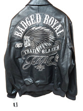 Pelle Pelle Marc Buchanan Original Leder Jacke Indian Skull 3-4 XL Harley Biker