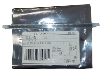 Maxim Integrated Circuit RTC 5V 512K Serial I2C 8SOIC Bagged Tube Of 24