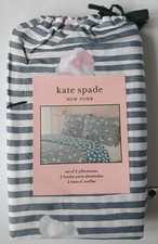 KATE SPADE Standard Pillowcase Pair POPPY New
