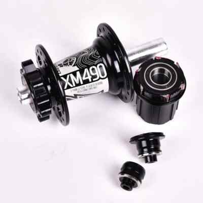Jeu De Moyeux VTT 28/32/36 Trous Compatible Frein à Disque Et 8 à 12 Vitesses - Aluminium