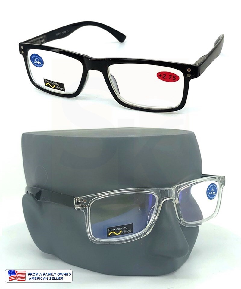 WIDER SIZED! to BLUE BLOCKING COMPUTER READING GLASSES