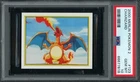 2000 Pokemon Merlin 2 Stickers Charizard #123 PSA 10 GEM MINT LOW POP