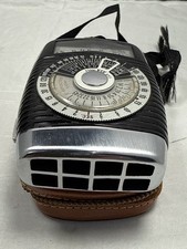 Vintage DeJur Amsco Dual Professional Light Meter Photo Exposure in case -