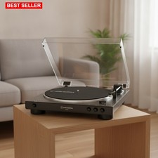 Turntable 8.1 Lb Fully Automatic Belt-Drive Hi-Fi Dual Speed Vinyl System