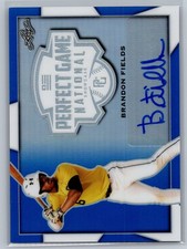 2019 Leaf PG National Showcase Prospect Auto # /20 Brandon Fields