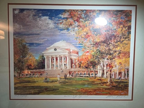 Kamil Kubik, "University of Virginia" Signed Artist Proof