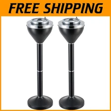 Windproof Standing Ashtray Set, 2-Pack