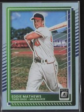 Eddie Mathews 2025 Donruss Optic Holo #67 Milwaukee Braves