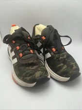 Adidas Racer TR23 Shadow Olive Camo Kids Youth Cloudfoam Sneakers Sz 4 IF0204
