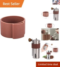 Manual Coffee Grinder Burr Hand Crank Holder Hanging Clip Storage Organizer S...