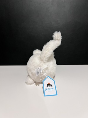 AUTHENTIC‼️ NWT Jellycat cream kitten Caboodle White Cat- Retired