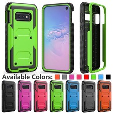 For Samsung Galaxy S10e Case Heavy Duty Rugged Shockproof Dual Layer Phone Cover