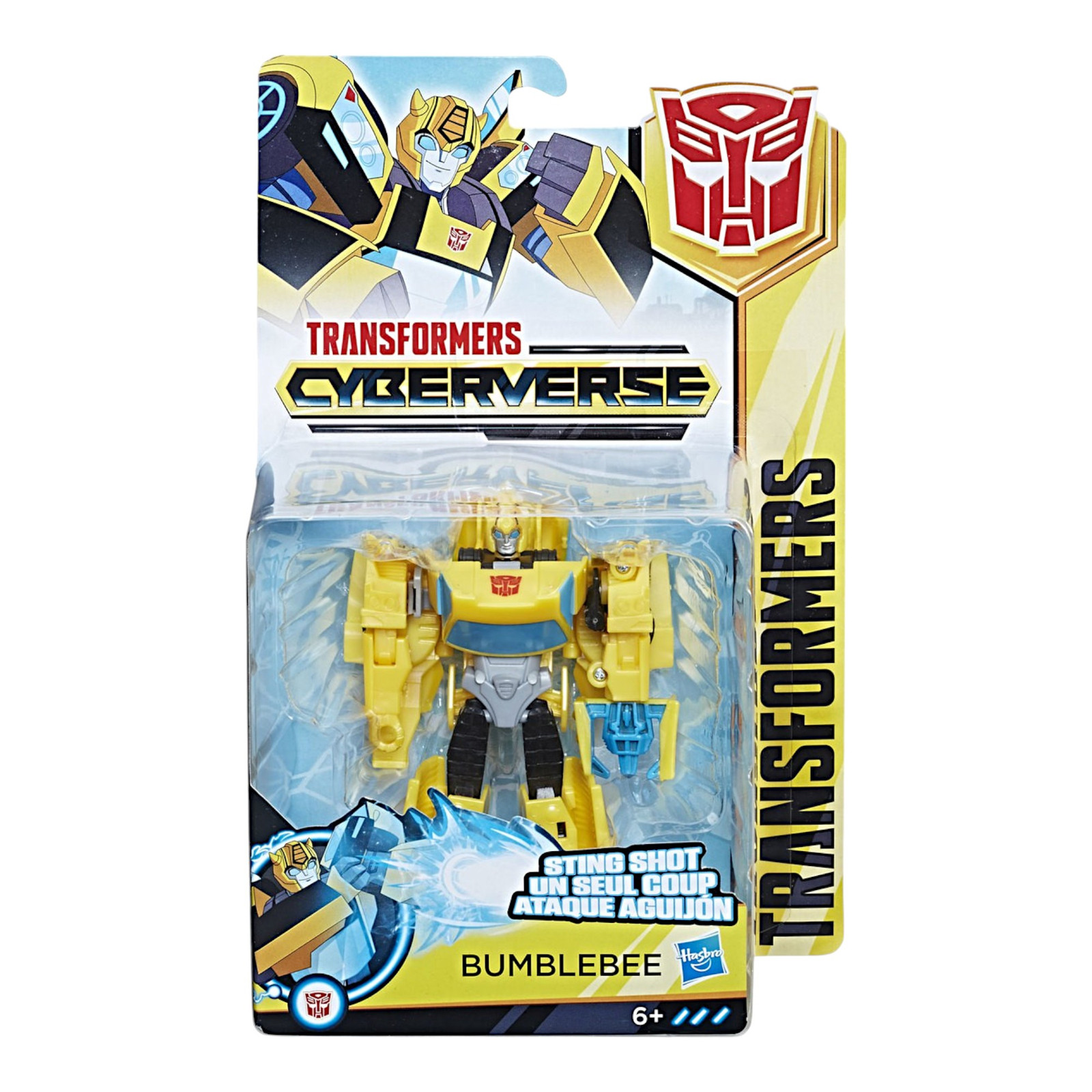 Transformers Cyberverse 5"" Bumblebee Action Attacker Warrior action figure toy