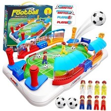 Soccer Board Game for Kids:Mini Foosball Table Game with 8 Figures Shade