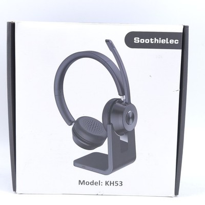 Wireless Bluetooth Headset Black Soothielec KH53