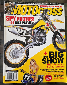 TRANSWORLD MOTOCROSS MAGAZINE - AUGUST 2003