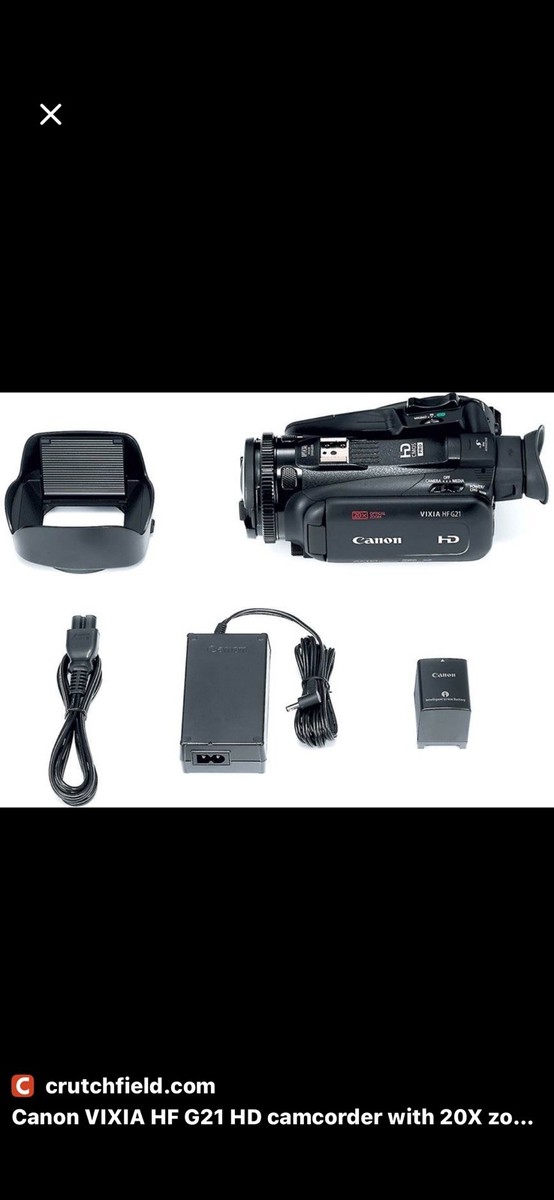 Canon VIXIA HF G21 Professional HD Camcorder – BRAND NEW – 20x