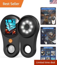 500x USB Digital Microscope with 2.0 Inch IPS Screen - 200W Portable Magnifier