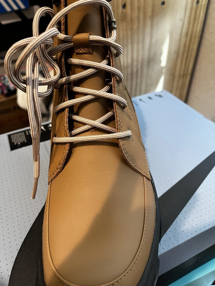 Botas de cuero Sorel para mujer Brex con suela de encaje impermeables NL4305-253 talla 8 nuevas Foto 4 de 4