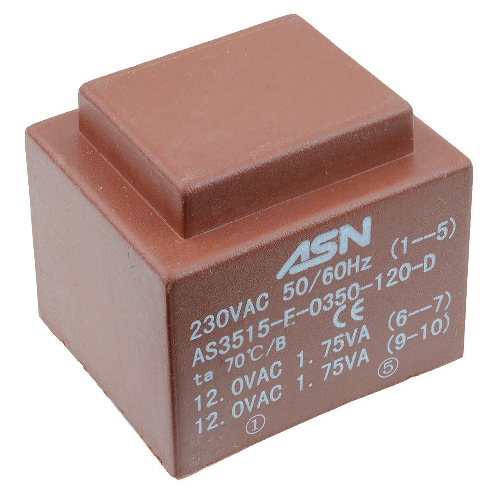 0-24V 0-24V 3.5VA 230V Encapsulated PCB Transformer