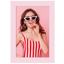 4x6 Picture Frame,Photo Frame Display Picture 3.5x5 4x6" 1 Pack Light Pink