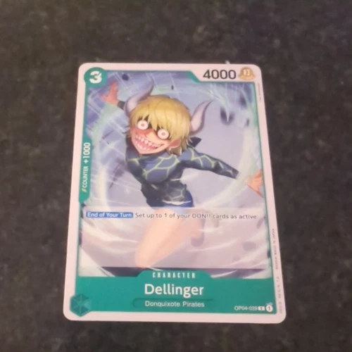 One Piece Card Game Dellinger Kingdoms of Intrigue OP04-029