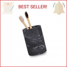 zccz Toothbrush Holder for Bathroom Marble Look, Electric Toothbrush and Toothpa