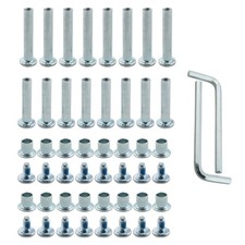 16pcs Inline Skate Mounting Screws Roller Skate Brake Bolt Kit Roller Blade W...
