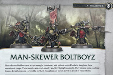 Man-Skewer Boltboyz | Warhammer AoS Brand New on Sprue Orruk Warclans