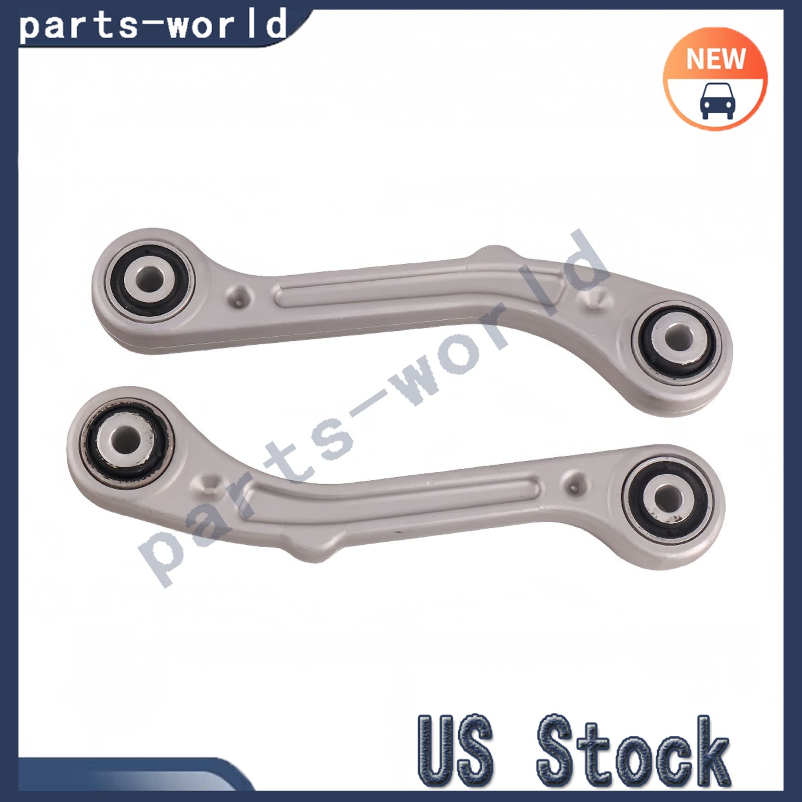 2X Rear Upper/Lower Control Arms fits Maserati Ghibli Quattroporte 2014+ 6700072