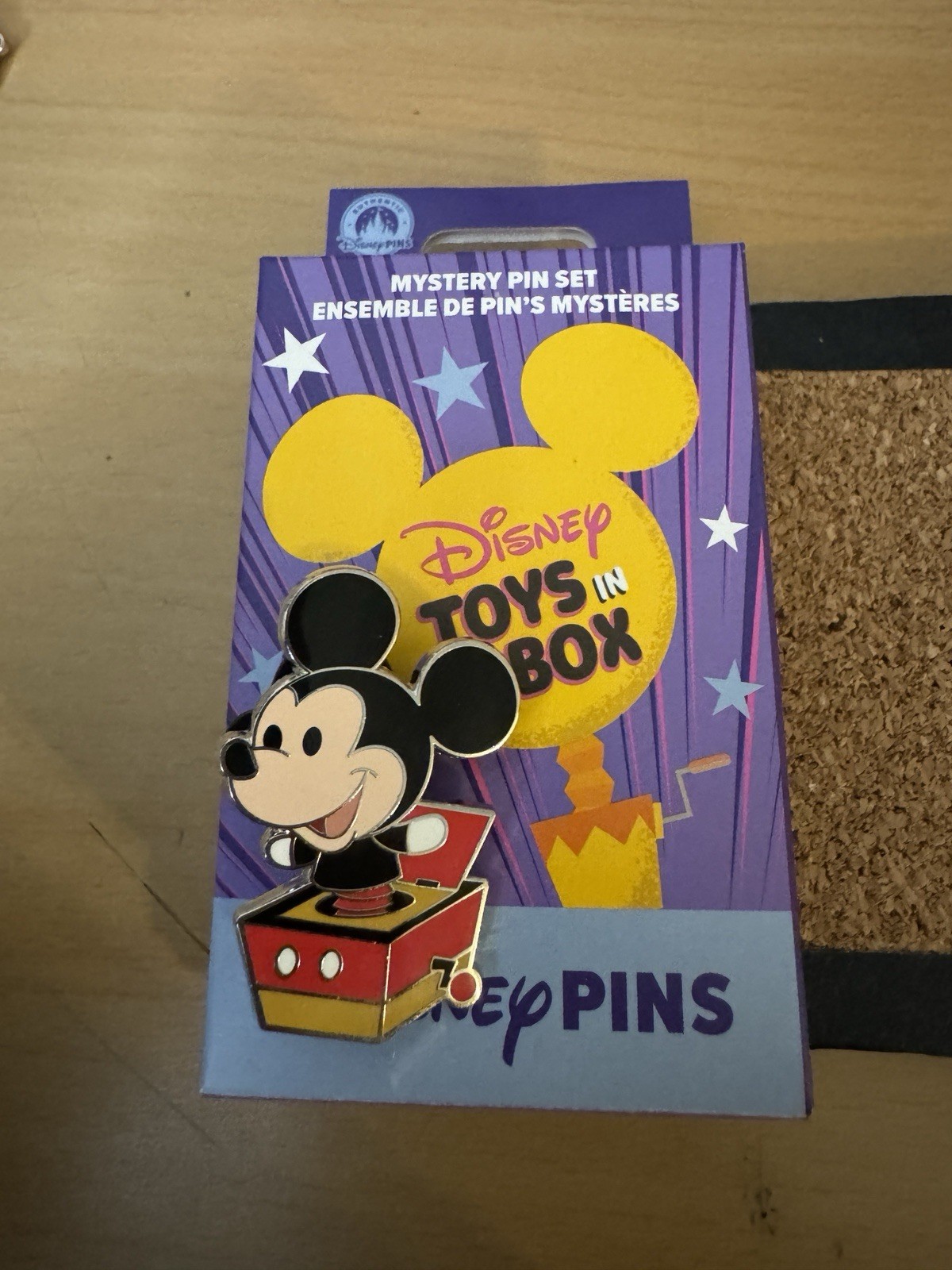 2025 Disney Parks Toys In A Box Mystery Box Pin - Mickey Mouse