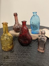 Assorted Glass Mini Bottles